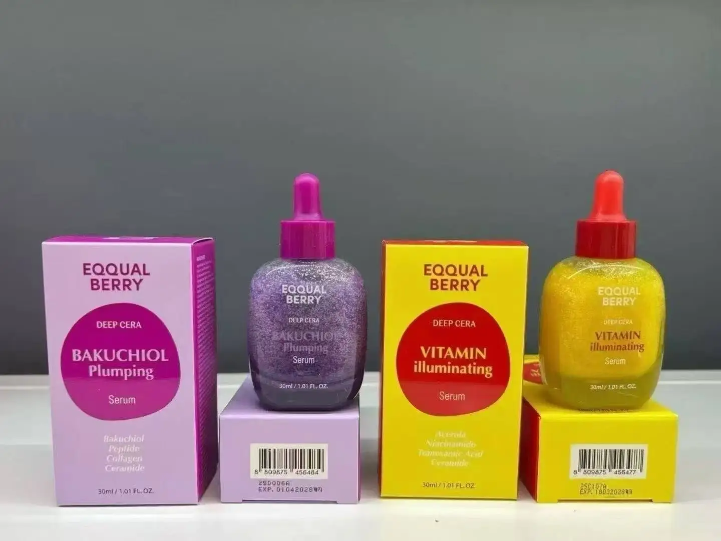 Deepcera-suero coreano para el cuidado de la piel, bakuchiol, suero iluminador con vitamina C para decolorar cicatrices de acné en el cuidado de la piel facial