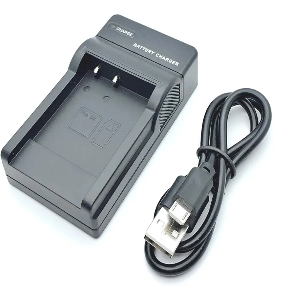 شاحن بطارية لكاميرا أوليمبوس VH-410، VH-510، VH-515، VH-520، VG-170، VG-190، VR-340، VR-350، VR-360، VR-370 الرقمية