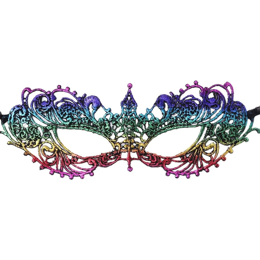 

Nightclub Gift Carnival Eye Mask Halloween Supply Show Costume Dance Masks Venice Mask Masquerade Lace Mask Party Supplies