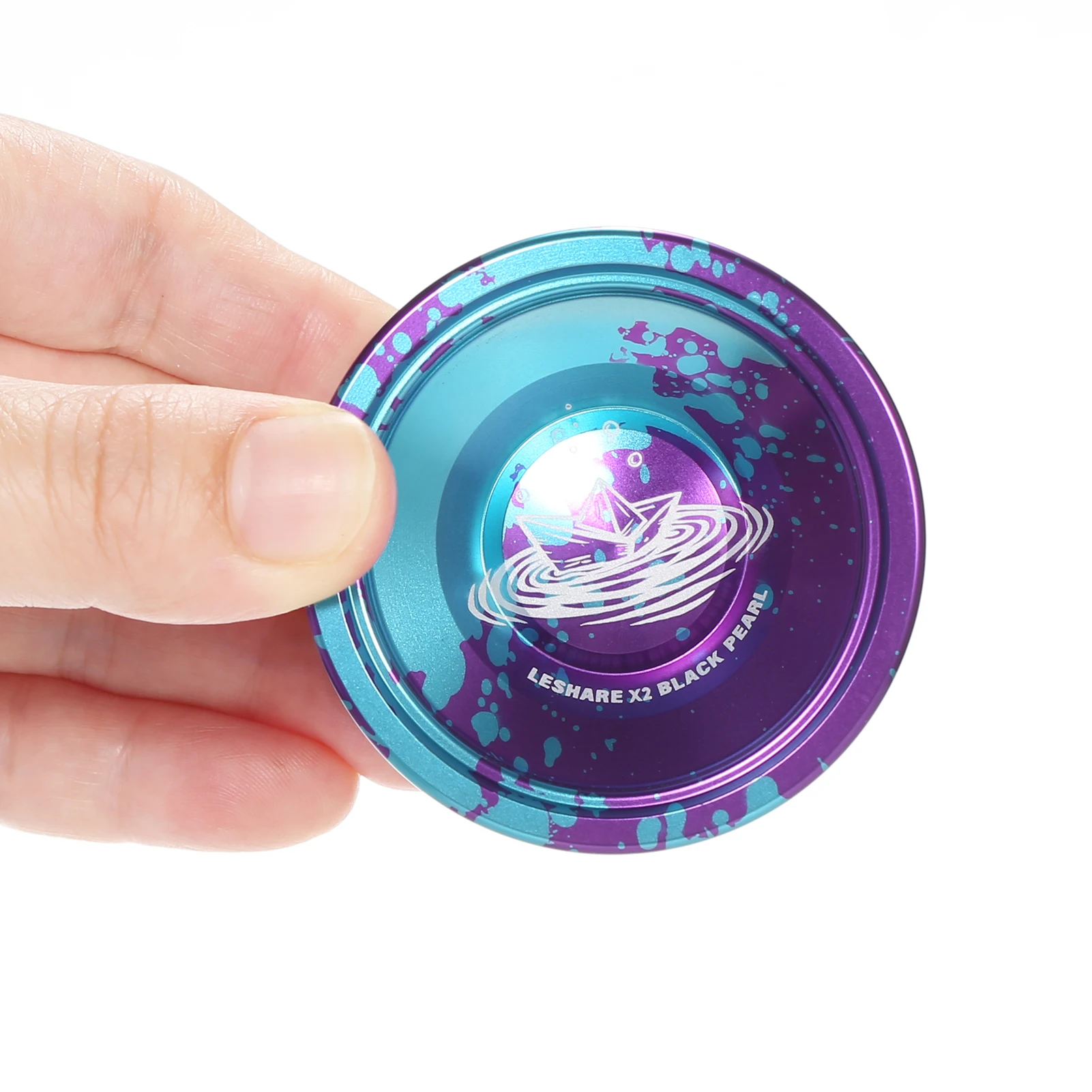 Aluminum Yoyo Ball Competitive Yo Yo Gift with Bearing Strings and Glove with Unresponsive Bearing Competitive Yo Yo Gift