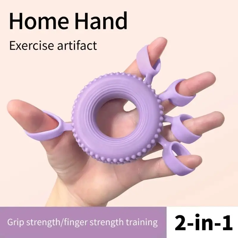 

R6FE Finger Flexibility Exerciser Adjustable Resistance Hand Rehabilitation Aid