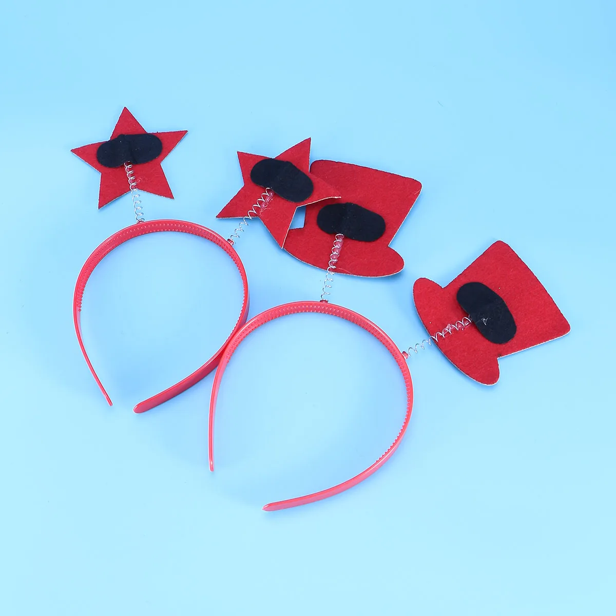 

6pcs American Flag Headband Hair Accessories Independence Day Festival Party Cosplay Costume Lightweight Comfortable Star