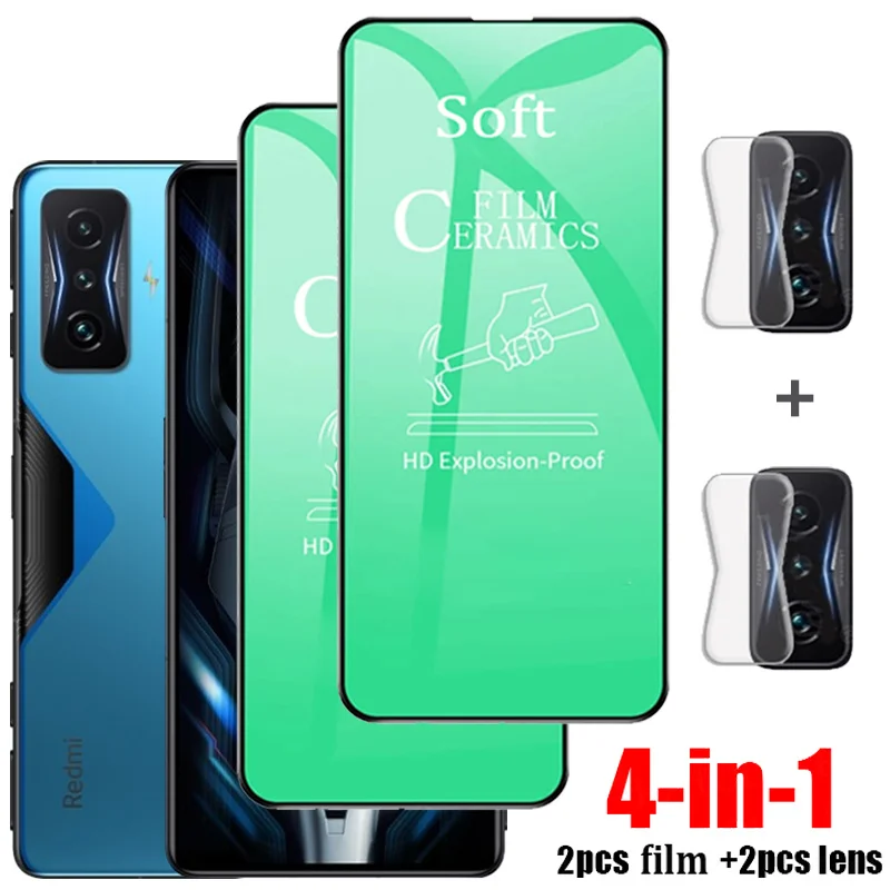 

Ceramic Clear Film Poco F4 X4 GT F3 Soft Protective Glass Poko X3 Pro nfc Screen Protector For Xiaomi Poco m3 M4 X 4 Pro 5G Film