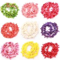 Natural Coral Irregular Spacer Stone Beads For DIY Necklace Bracelet Earring Jewelry Making Strand 15