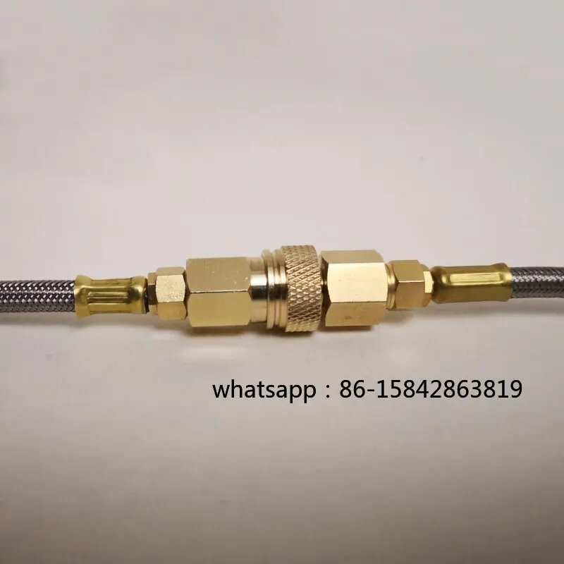 Inch One-point G1/8 Thread 8mm Quick Connector Connected To M7 * 0.75 Outdoor Gas Hose