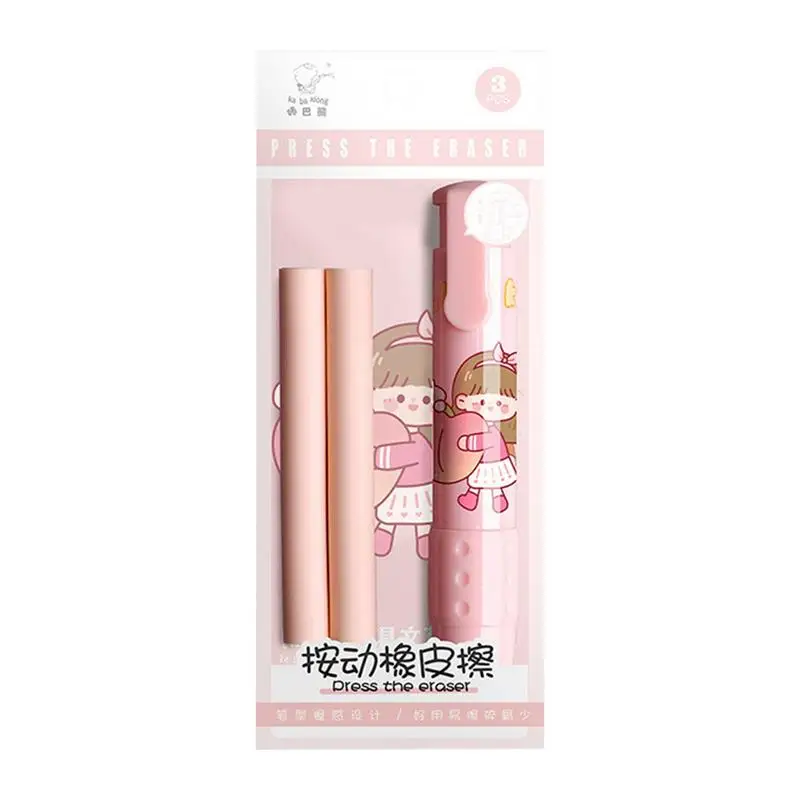 Radiergummis im Stifts til Cartoon-Design löscht mit Präzisions-Radiergummi für Kinder Schul bedarf Schul büros Preis stationär