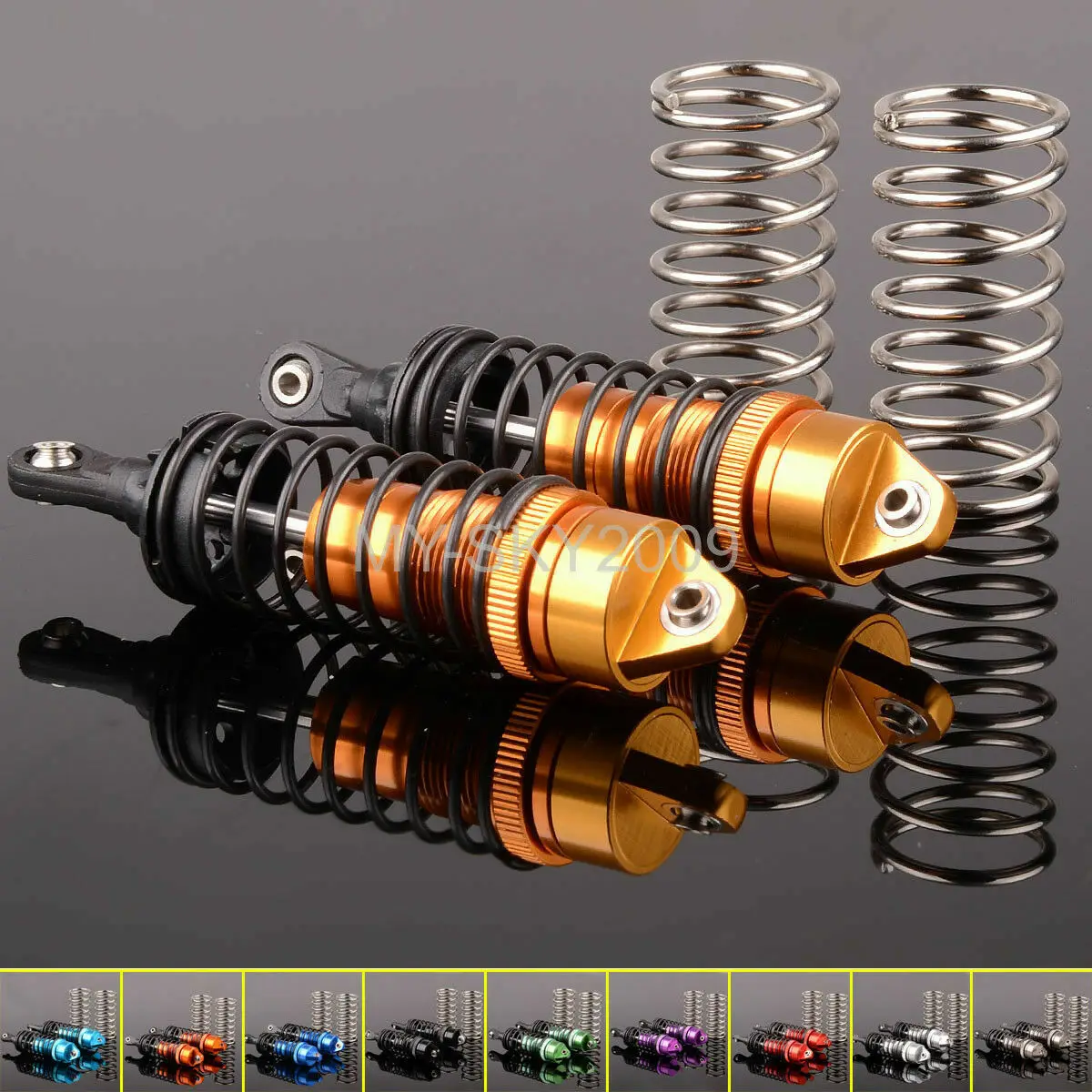 

Shock Absorber with springs 5460 5460X for RC Traxxas E-Revo Slayer Pro 4x4 Summit Monster Truck