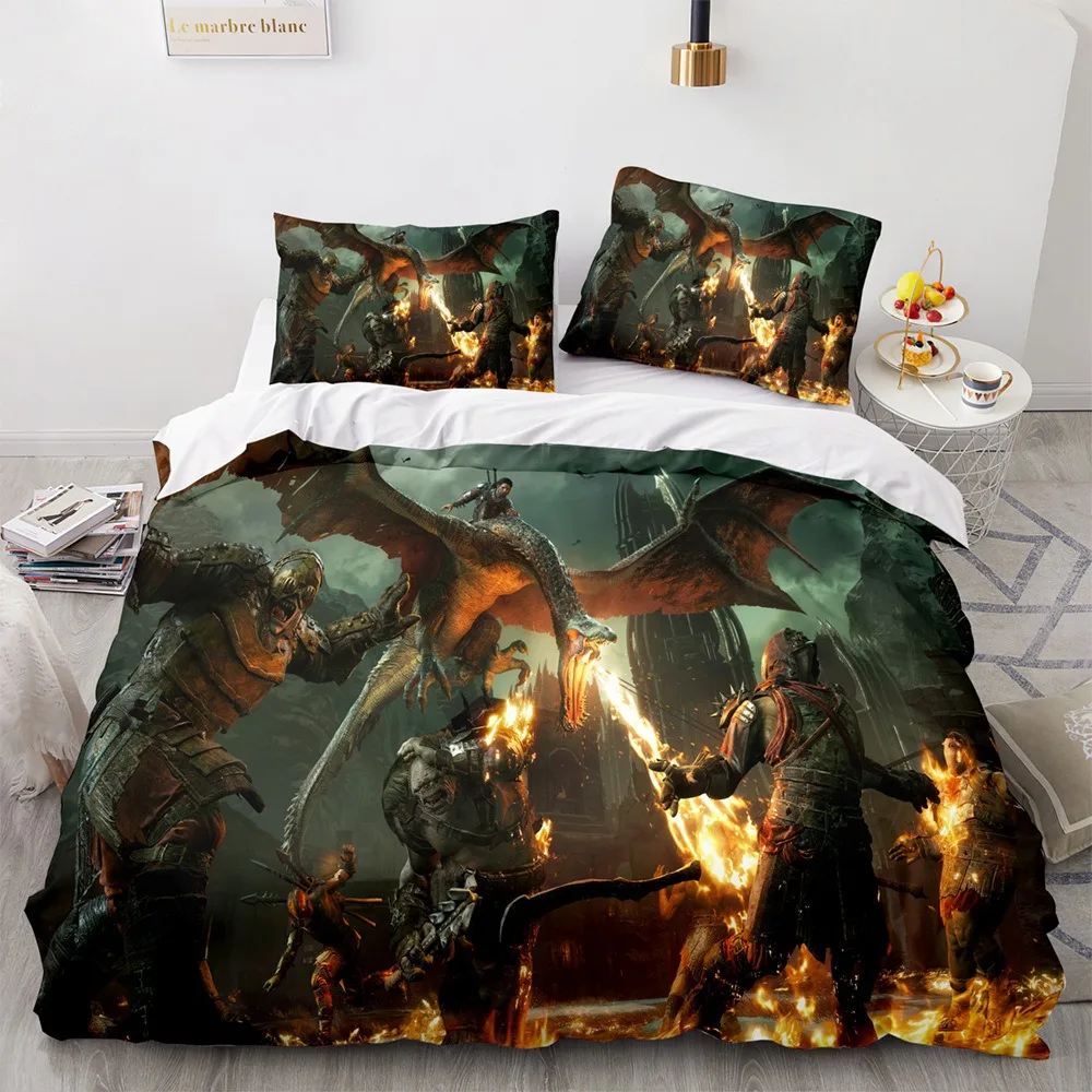 الحرب الجبهة الفراش مجموعات غطاء سرير لحاف المعزي غطاء لحاف كيس وسادة 2-3 قطع مجموعات الاطفال الكبار غرفة نوم الديكور #5