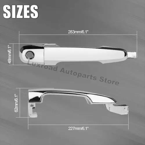 Imagen 2 del producto Manija de puerta exterior delantera izquierda y derecha para coche Mitsubishi Triton Ml MN 2006, 2007, 2008, 2009, 2010, 2011, 2012, 2013, 2014, 2015, accesorios