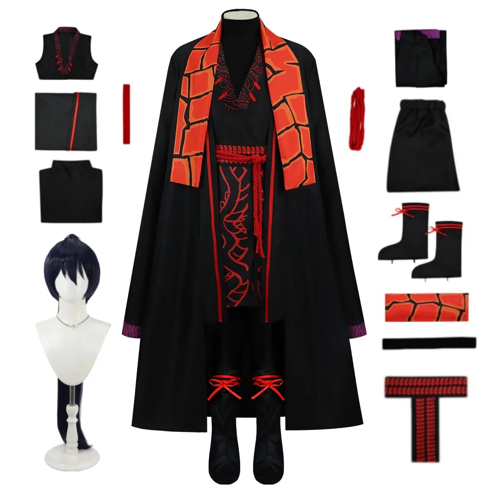 Parrucca Per Costume Cosplay Limbus Company Hong Lu-image