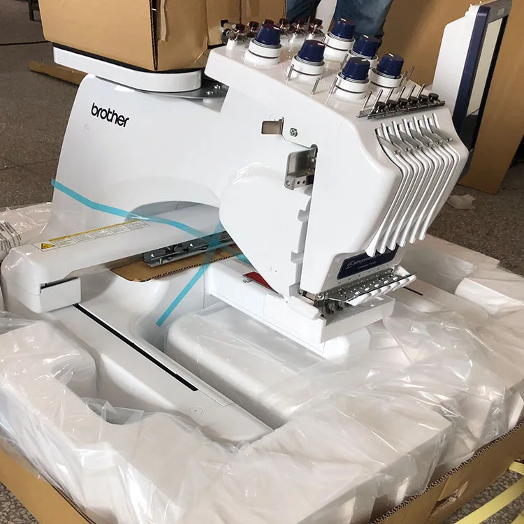 Embroidery Machine Brother PR670e Computerized Brother Used Embroidery Machine With Good Price