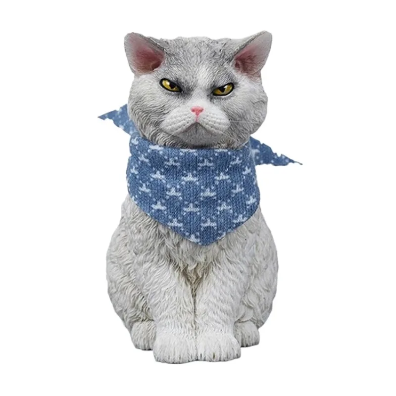 American angry cat peripheral figure Selkeck curly cat model cat desktop car ornament