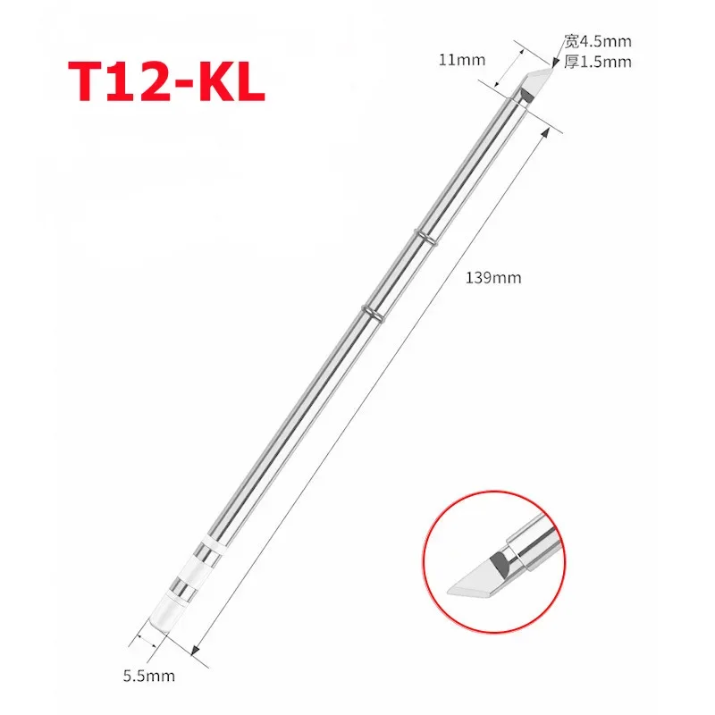 T12 K Serie Löten Lötkolben Tipps T12 Serie Eisen Spitze Für Hakko FX951 STC UND STM32 OLED Elektrische Löten eisen