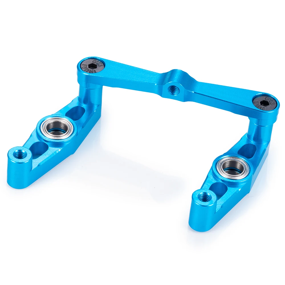 TRINOOD – jeu de direction à roulement à billes en Alu, pour voiture RC 1/10 Tamiya TT-02 TT02, pièces de mise à niveau
