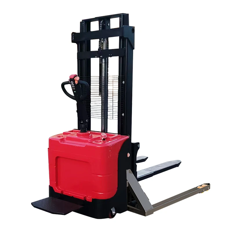 YG Electric Stand-up Stacker 2 Ton 3m Lift Compact Body Narrow Aisle Flexible Turning Warehouse Material Handling Equipment