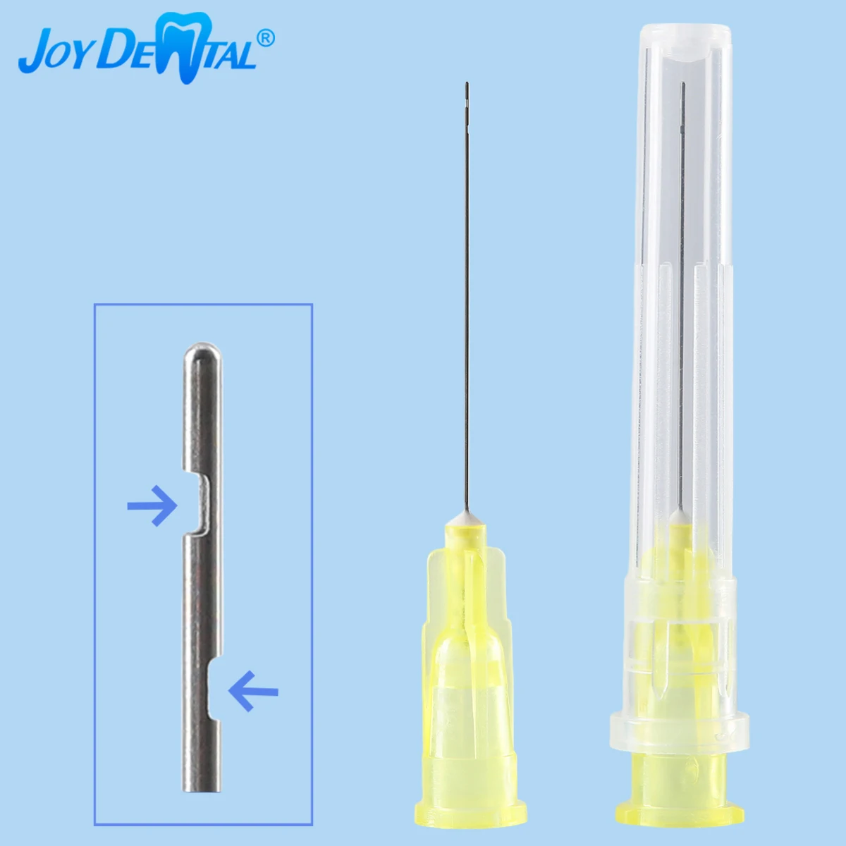 

100 шт./пакет, стоматологическая эндо-игла, наконечник для ирригации корневых каналов, 30 г, наконечник шприца с двойным вентиляционным отверстием для корневых каналов/паразонтального/карманкового орошения