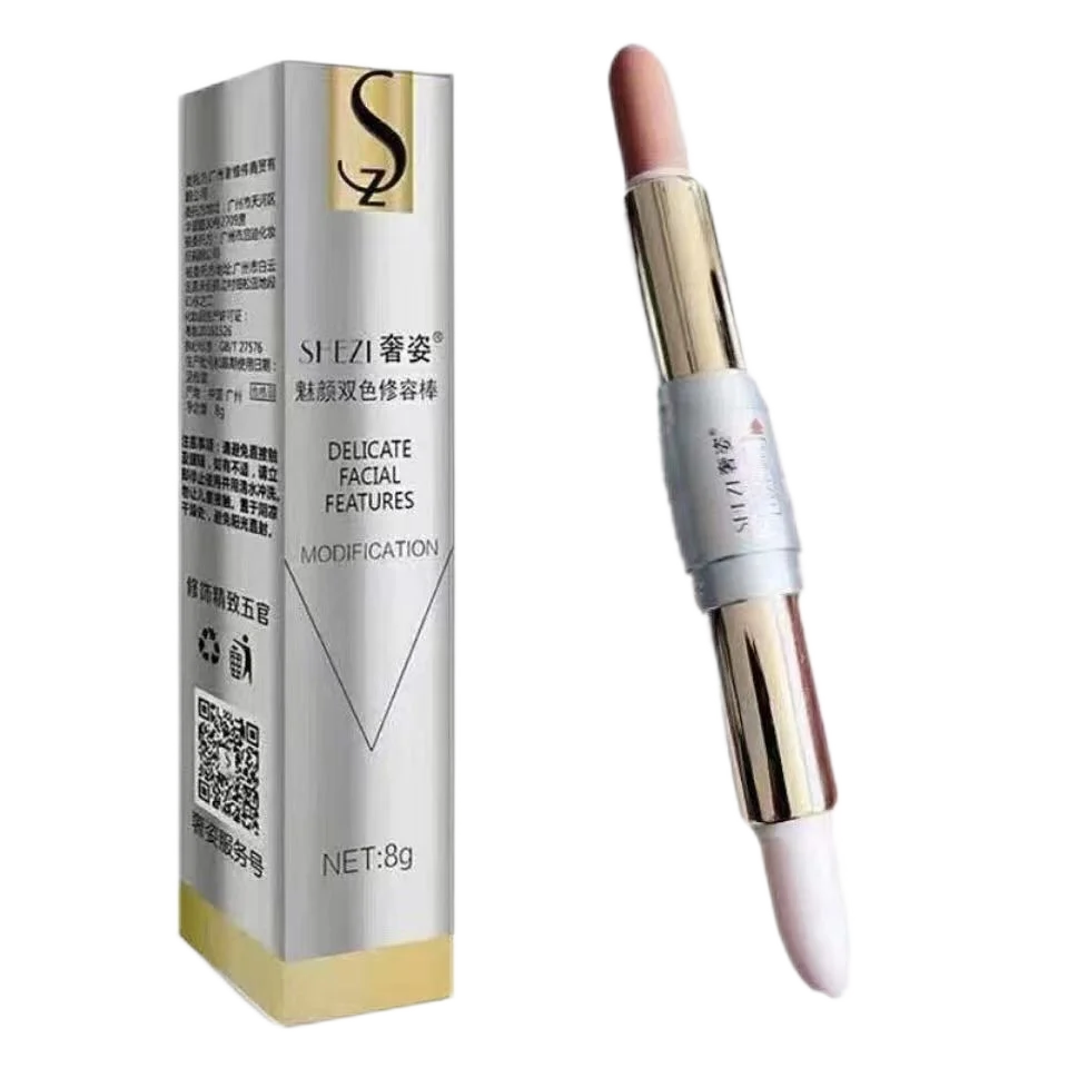 MACK ANDY adt-Poudre de réglage et Shezi éventuelles F30, crème solaire, correcteur, surligneur, blanchissant, base de maquillage pour le visage, ensemble de cosmétiques, 4 pièces