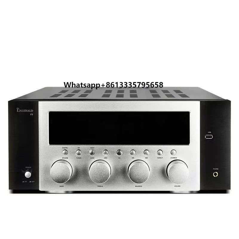 

BALENALD X9 Professional HiFi Decoding 5.0 Bluetooth Dual-Channel Car Stereo Audio Home Amplifier Fever Power for Car Digital