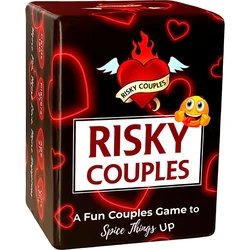 Risky Couples Super Fun Couples Game For Date Night 150 Spicy Dares Questions For Your Partner Romantic Anniversary Card Game