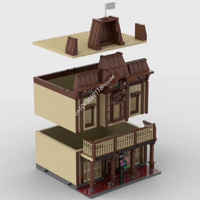 ตัวต่อ MOC Magic Kingdom House of Magic ของเล่นดิสนีย์ 1841 ชิ้น ชุดตัวต่อสร้างสรรค์ DIY ของเล่นเสริมพัฒนาการ ของขวัญคริสต์มาส