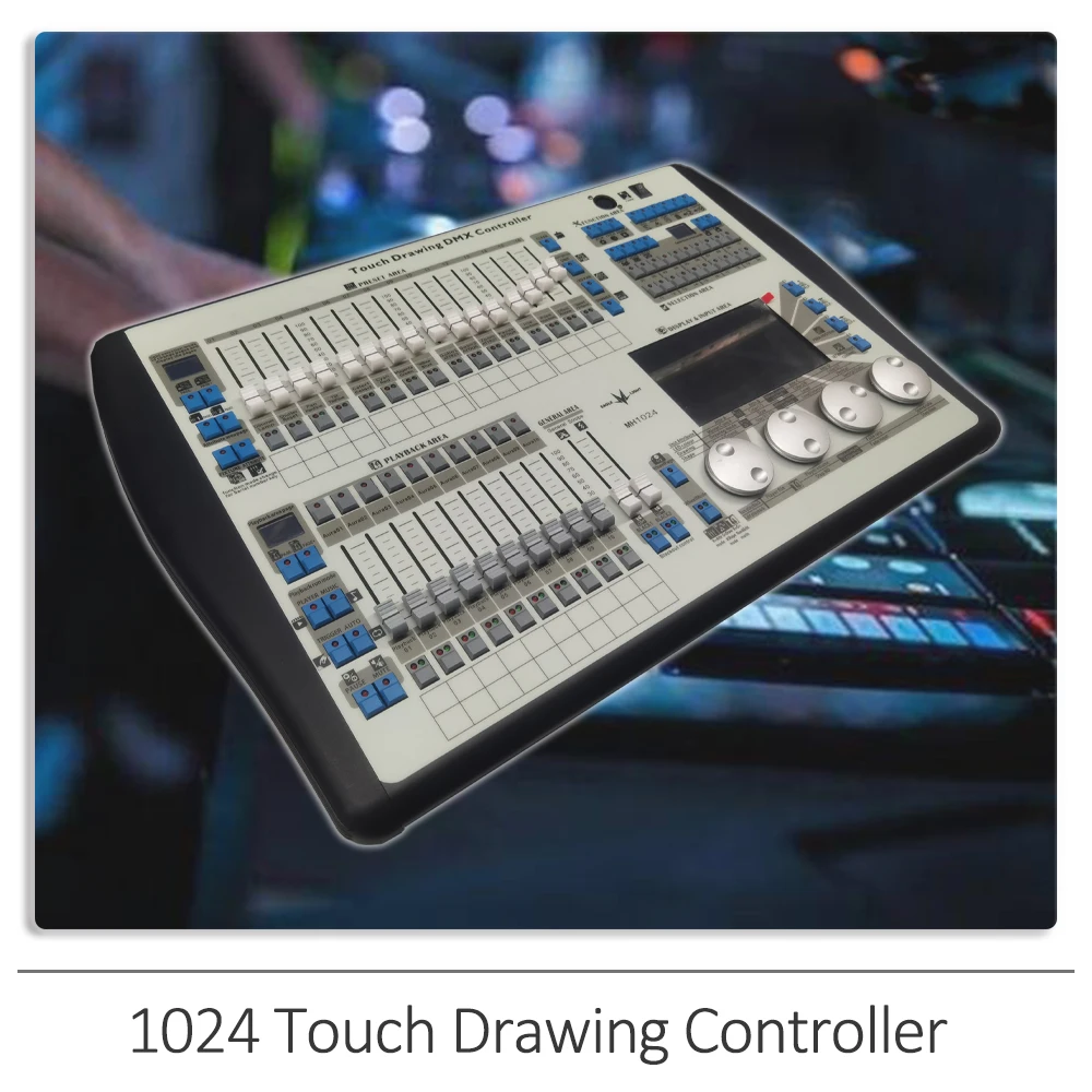 Stage Effect Lighting DMX1024 Touch Drawing Console DJ Controller Equipment For Party Disco Light Console