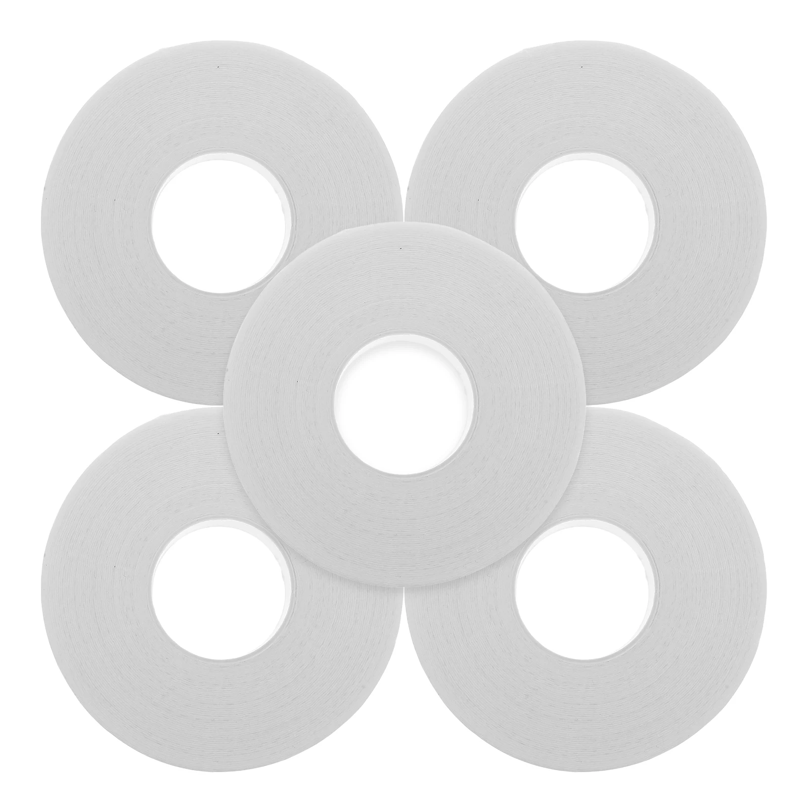 

5 Rolls Invisible Collar Sweat Protection Stickers Self-Adhesive Absorbent Liners For Men Shirt Collar Protectors Sweat Stain