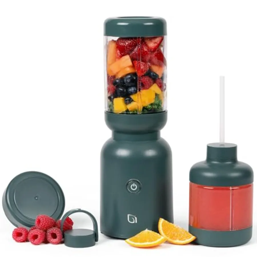Eco Series Warrior Blender Compact Personal Blender for Smoothies Shakes and Ice Crushing One-Button-Operation Smoothie Maker 6