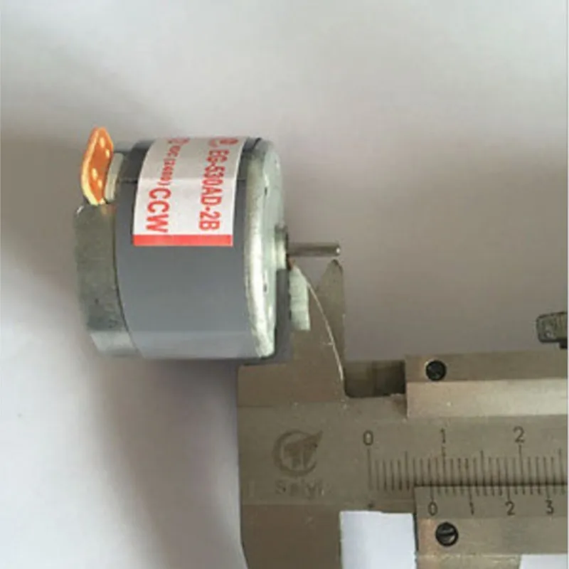 EG-530AD-2F/2B/6B/6F/9B/9F CCW CW 2400RPM 6V 9V 12V Recorder motor High Torque Cylinder Shaped Electric Mini DC