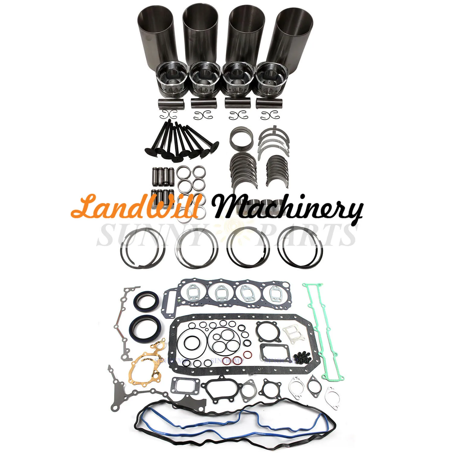 J05E JO5ET Engine Overhaul Rebuild Kit STD Fits Hino Engine