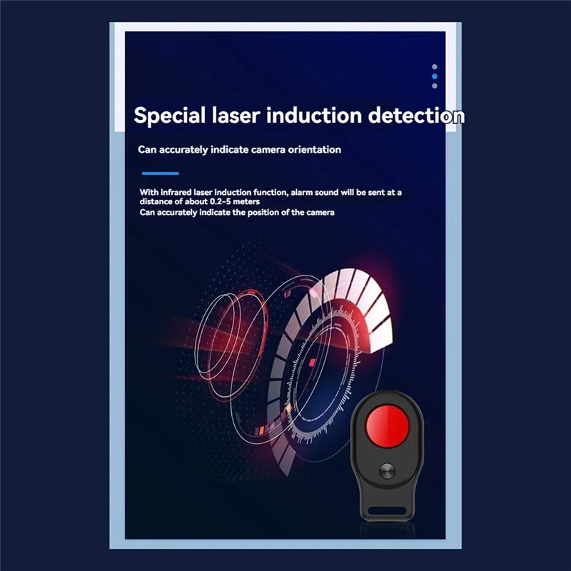 Противоугонная светодиодная ИК-сигнализация для отелей, аренды, путешествий на открытом воздухе, антискрытая камера, охранное устройство
