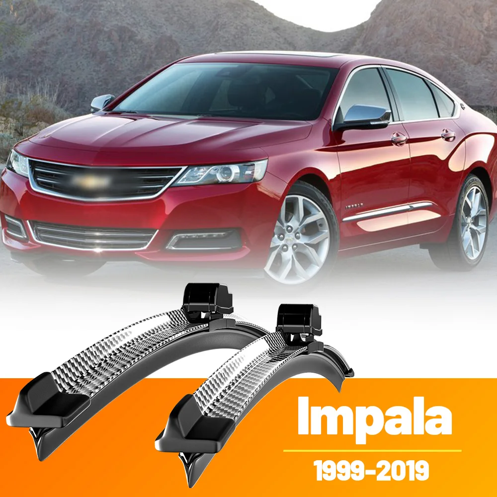 2 stücke Frontscheibe Scheibenwischerblätter Carbon Faser Scheibenwischer Für Chevrolet Impala 1999-2019 2000 2006 2013 2014 2015 2016