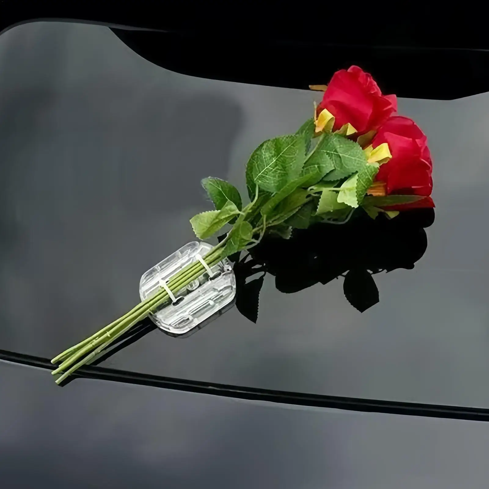 Car Flowers 3D Romantic Alphabet Letter Sticker Flower Car Accessories for Glass Window Automotive Vehicle Exterior Outdoor Home