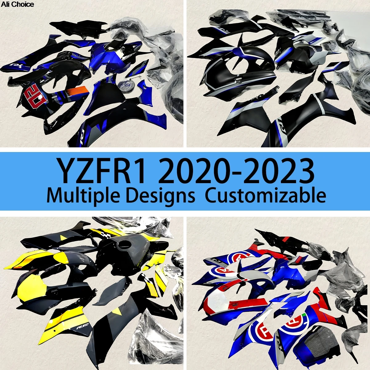 

New For YAMAHA YZF R1 2020 2021 2022 2023 Fairings Kit YZFR1 20 21 22 23 Motorcycle Fairing Set