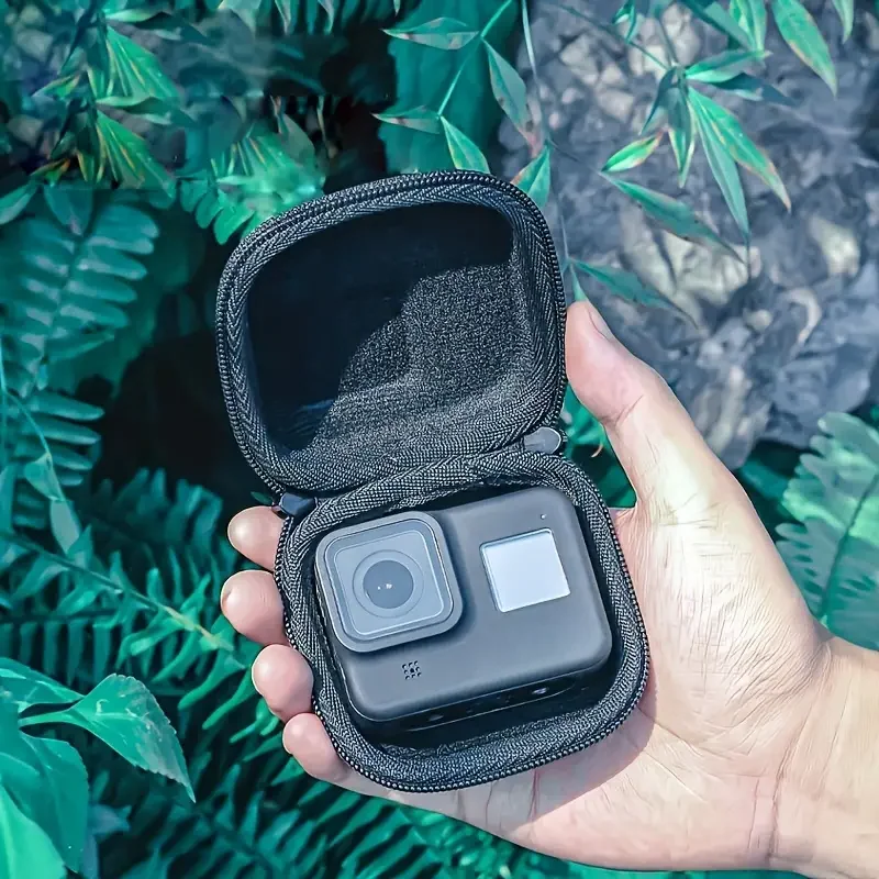 

Сумка для хранения, чехол для GoPro Hero 12 11 10 9 8 7 6, портативный мини-бокс, компактный защитный чехол, аксессуары для Go Pro