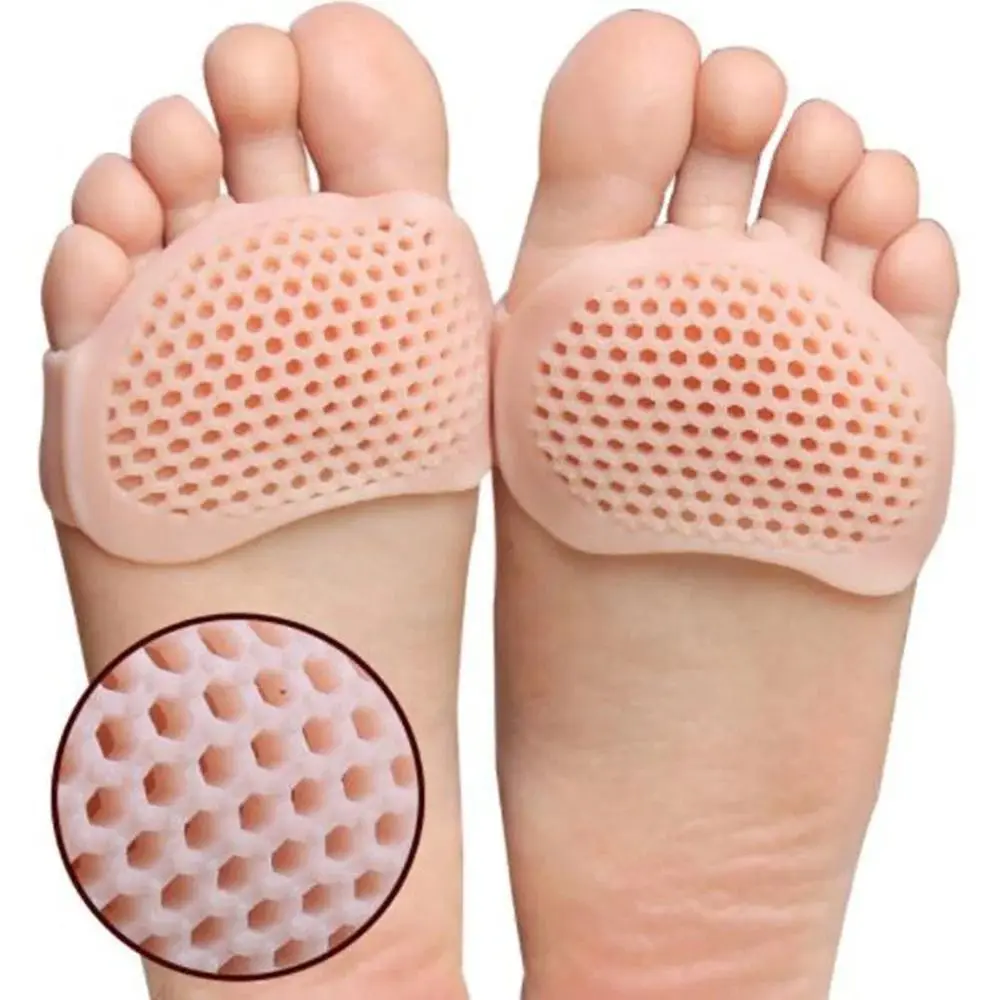 Calcetines para antepié, almohadillas de metatarso de silicona, calcetines de pedicura, calcetines de Yoga, almohadillas separadoras para pies, cubierta de pies, plantillas ortésicas para masaje de pies