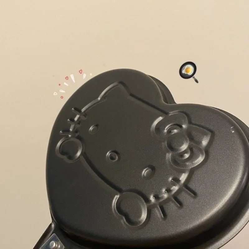 Kawaii Hello Kitty Mini padella a fondo piatto padella antiaderente colazione uova fritte forniture da cucina casa campeggio all'aperto all'ingrosso