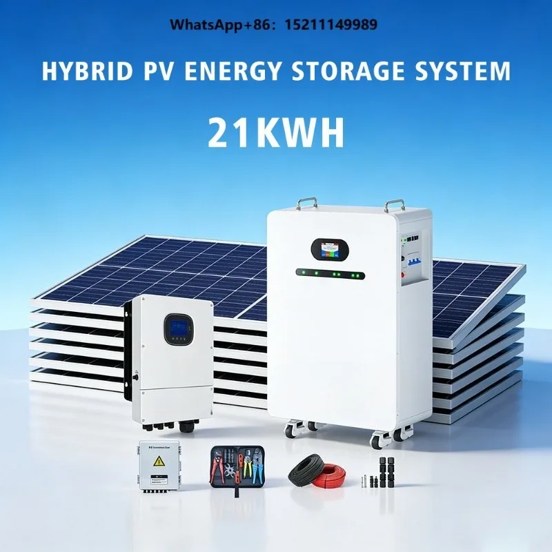 Residential PV Solar Energy Storage System Power Generator with Off Grid System Battery