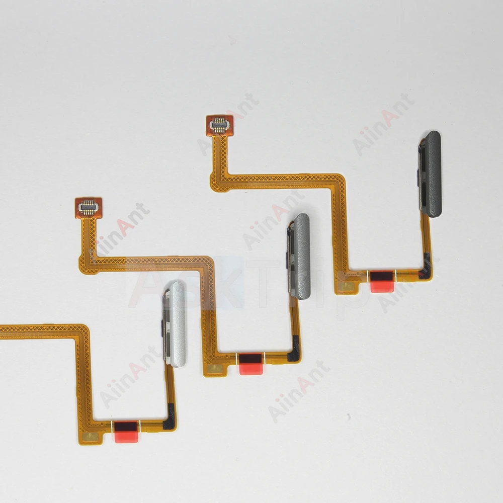 Back Side Power Button Touch ID Finger Sensor Fingerprint Scanner Flex Cable For Xiaomi Redmi K50 Gaming Pro F4 GT Phone Parts