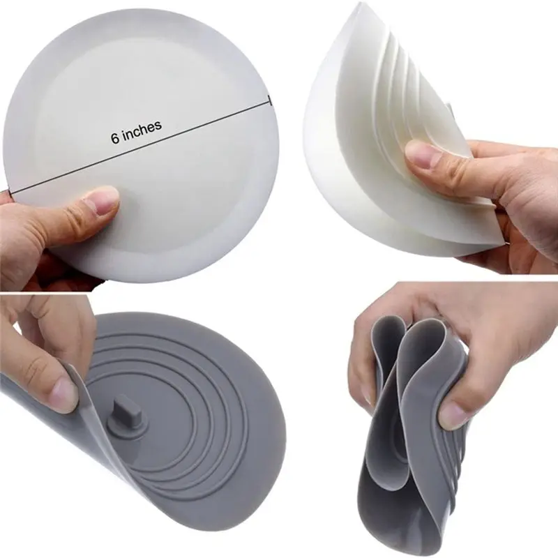 AEE4-Bathtub Drain Stopper - Silicone Kitchen Bathroom Bath Tub Drain Hair Stopper, Bathtub Drain Plug, Bathtub Drain Cover