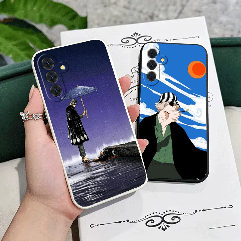 Bleach Kisuke Urahara Soft Phone Case For Samsung A17 A16 A15 A14 A13 A57 A56 A55 A54 A53 A37 A26 A25 A24 A23 A36 A35 A34 A33 Co