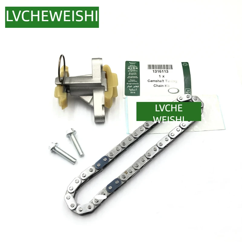 

CAMSHAFT TIMING CHAIN & TENSIONER KIT FOR 2.7 3.0 DIESEL LR3 RANGE ROVER SPORT NEW DISCOVERY VELAR JAGUAR XF XJ C2S30215 1316113