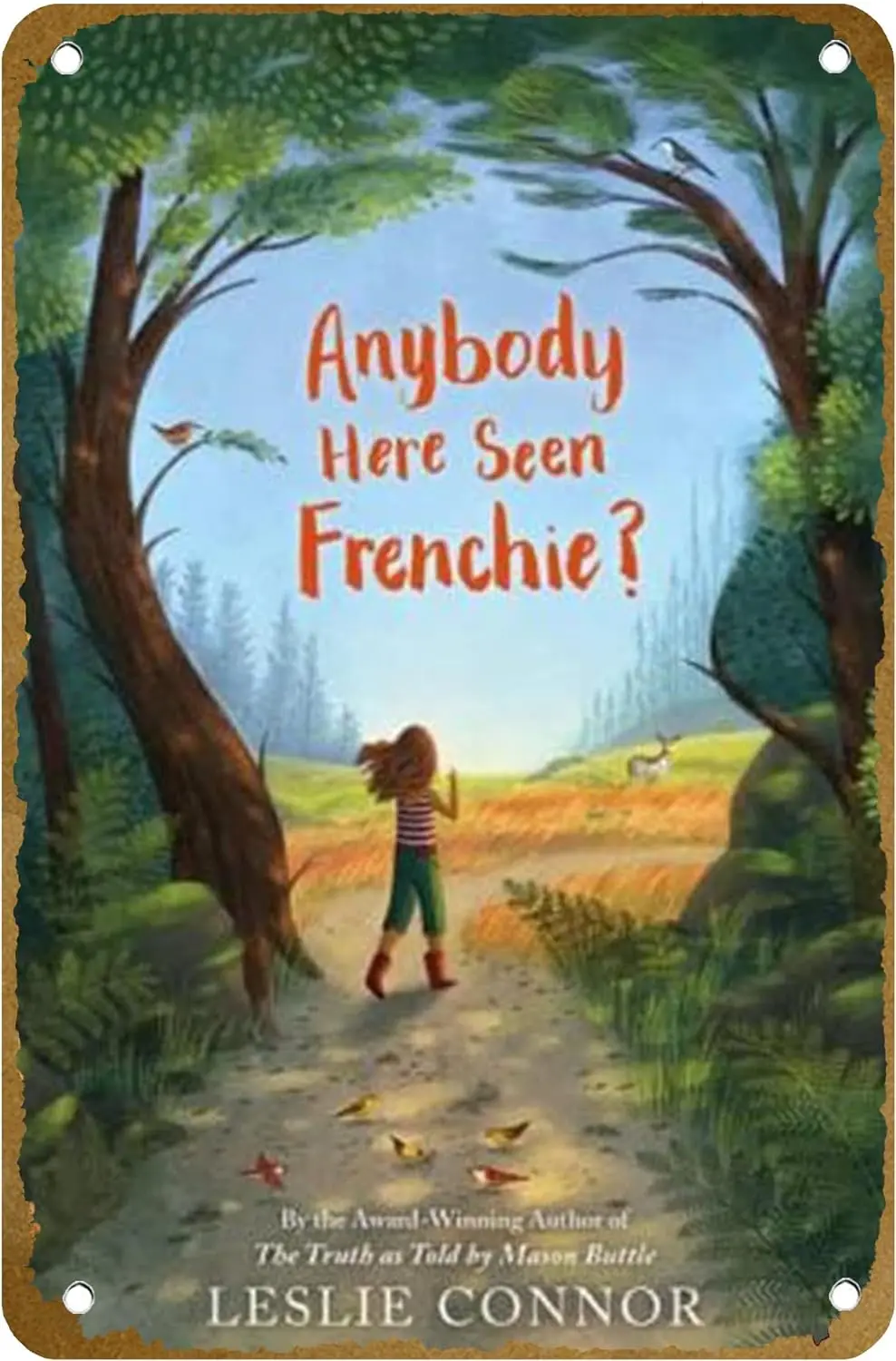 Кто-нибудь здесь видел французского? Новый постер, винтажный металлический жестяной знак с логотипом, семейный клуб, бар, кафе, фотоподарок 8x12 дюймов