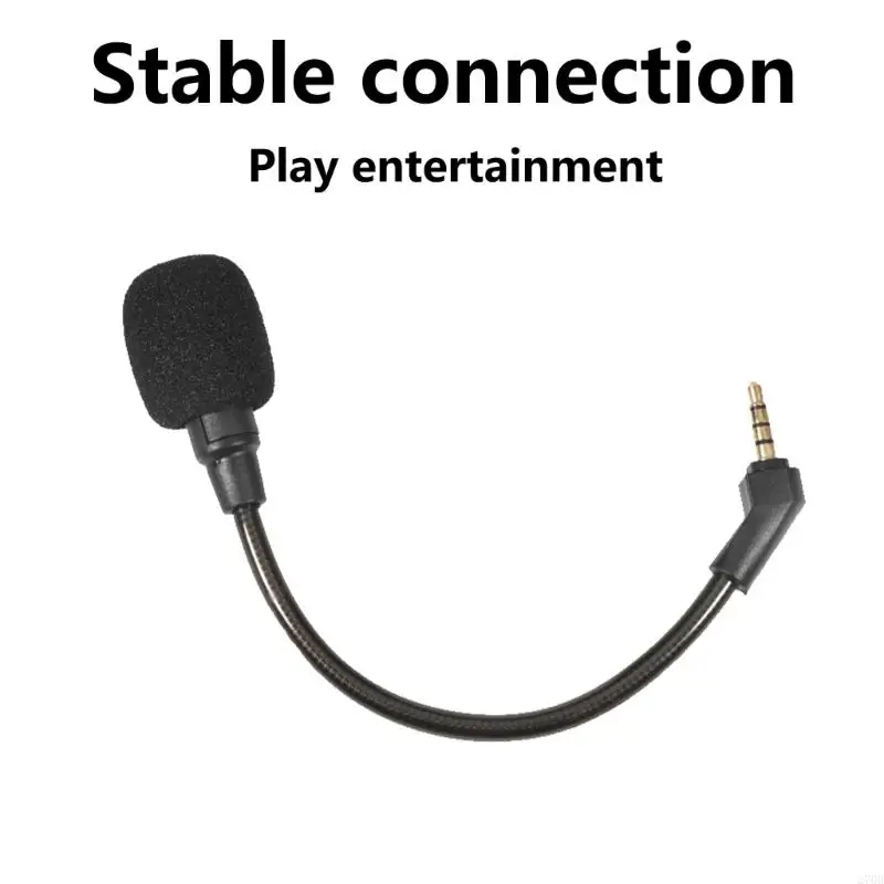 Replacement Mics Boom for Theta 7.1 Headsets Microphones Boom for Consoles and PC Gaming Headsets Office