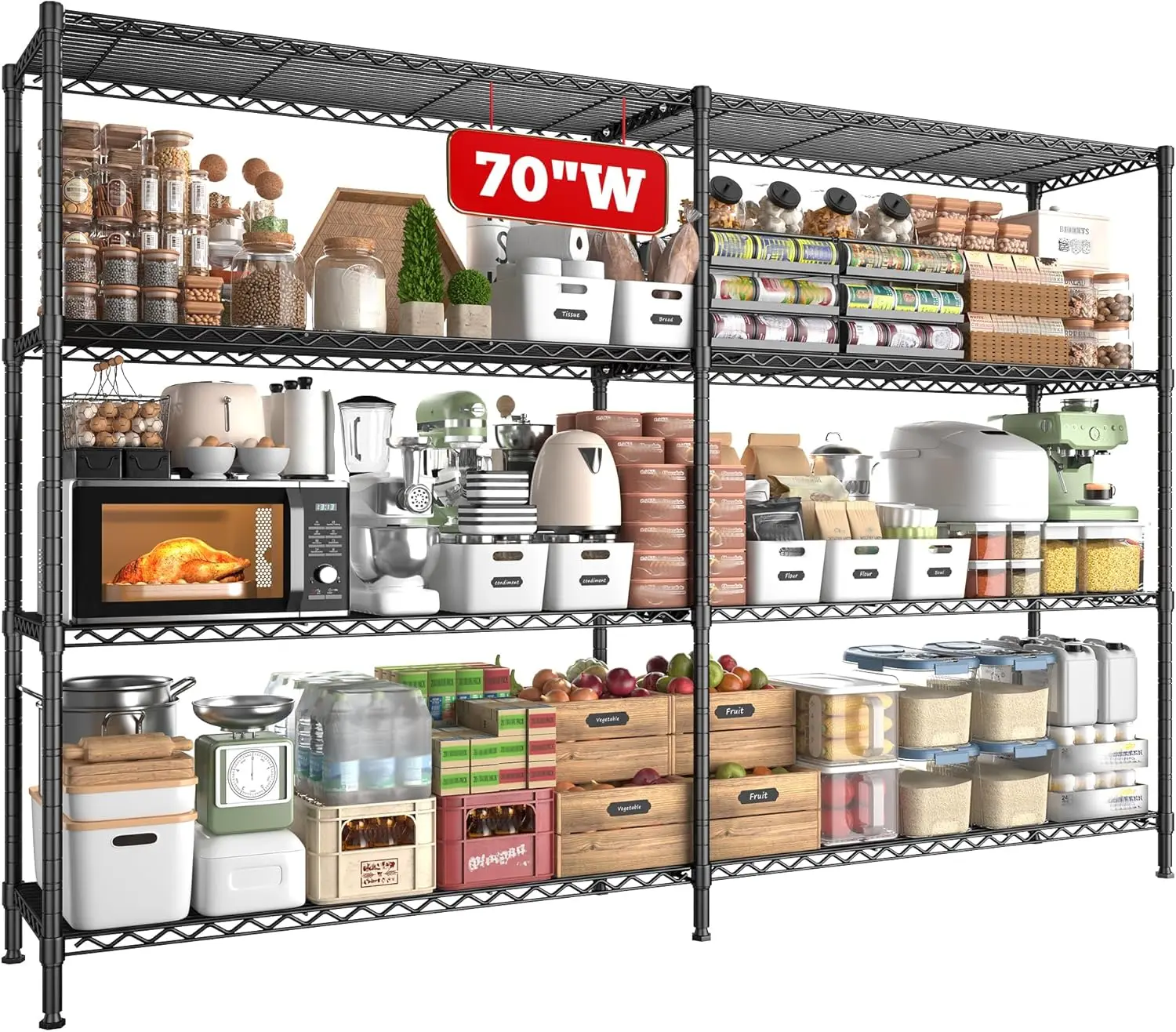 Metal Shelving, Sto…