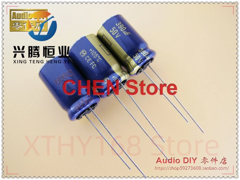 

20PCS Matsushita FC 50V 390UF 100UF 56UF 150UF 4.7UF 22UF 10UF 120UF 2.2UF 470UF audio Electrolytic Capacitor CE 50V100UF 50V10