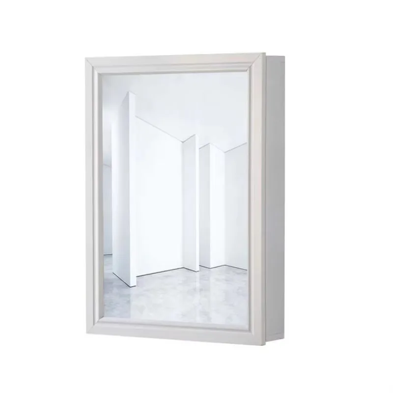 

New Design Modern Storage Ledge Aluminum Bathroom Cabinet Combination Bathroom Smart Waterproof Mirror Cabinet