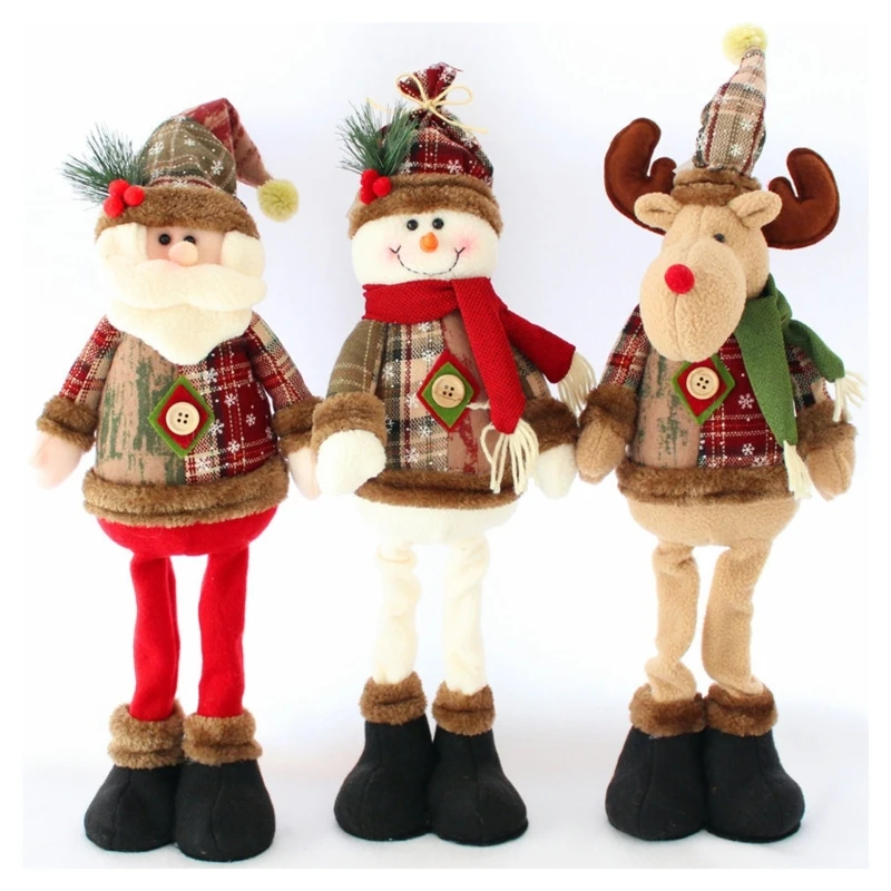 

2025 New Christmas decoration dolls Christmas dolls Christmas reindeer ornaments