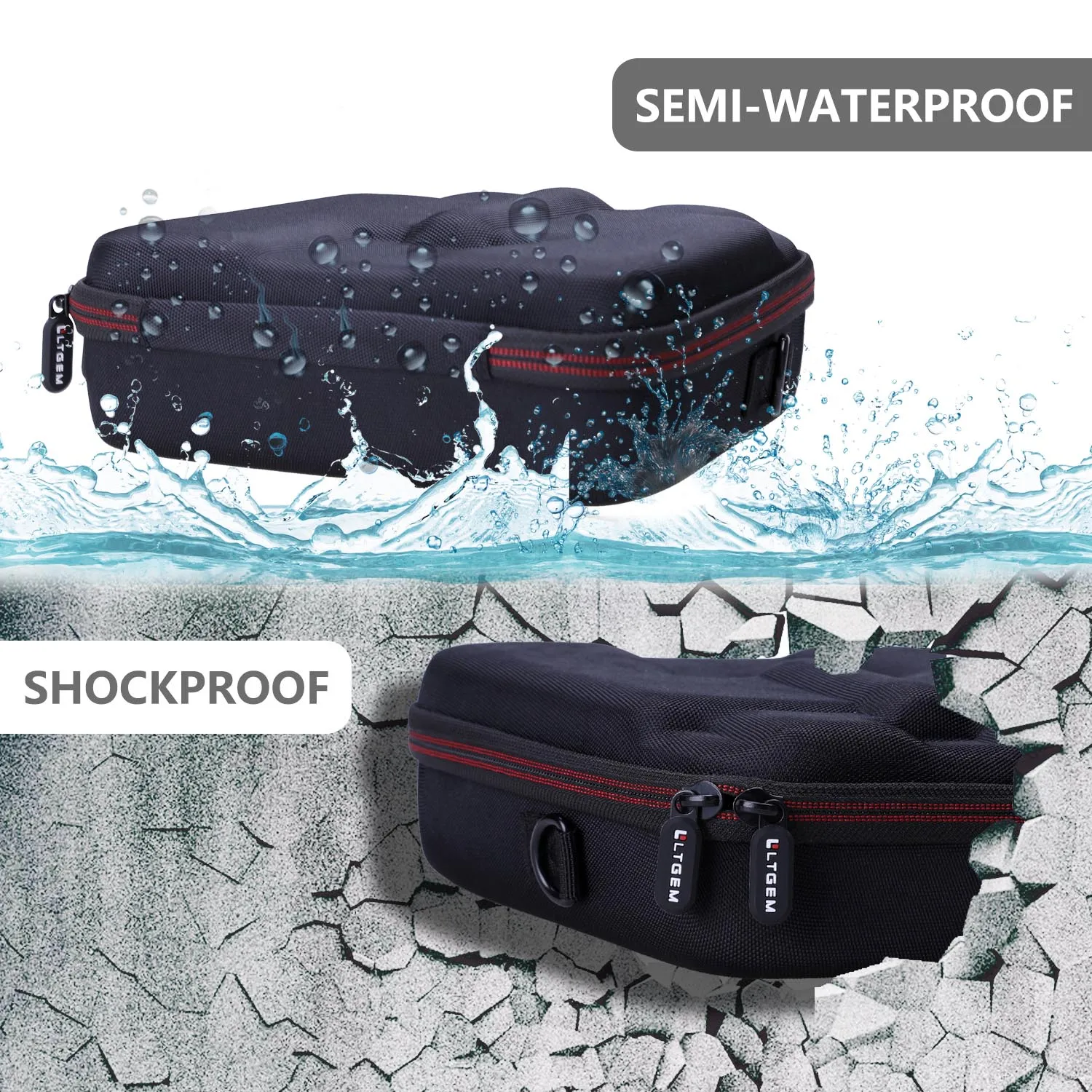 EVA Hard Case for TQYUIT or FONSAWA Binoculars 20x50, BAK4 Prism FMC Lens Binoculars Protective Carrying Storage Bag(only case!)