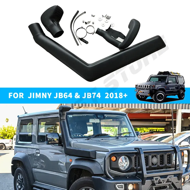 Car Exterior Parts Air Intake Snorkel Kit For Suzuki Jimny Gen4 2019 2020 2021 2022 2023 Sierra JB74W JB64 Snorkel Accessories