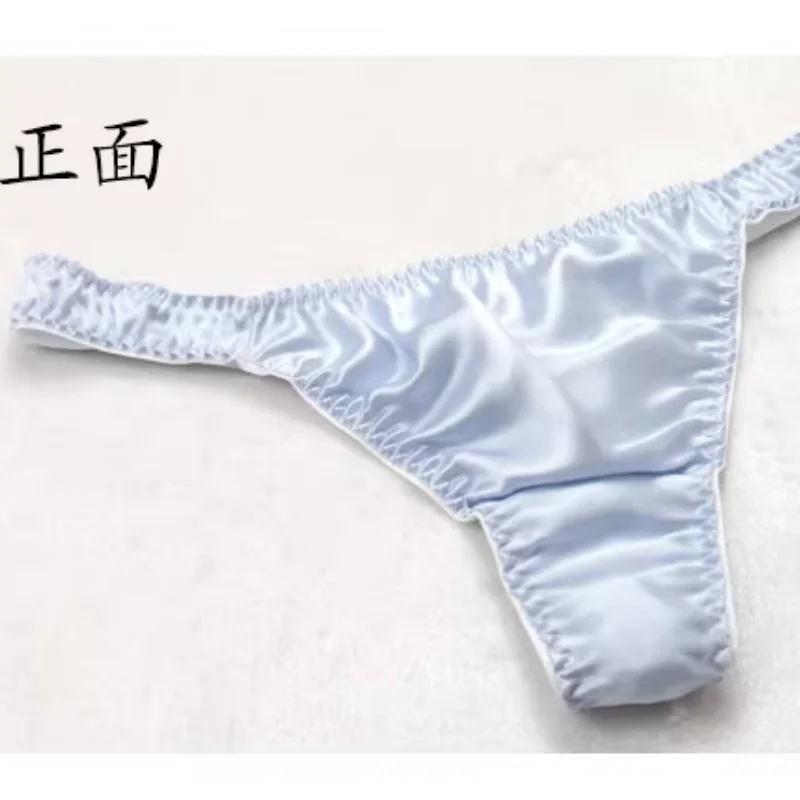 10pcs/lot Women\'s Pure Silk Thong  Sexy Lingerie Underwear for Women Free Shipping